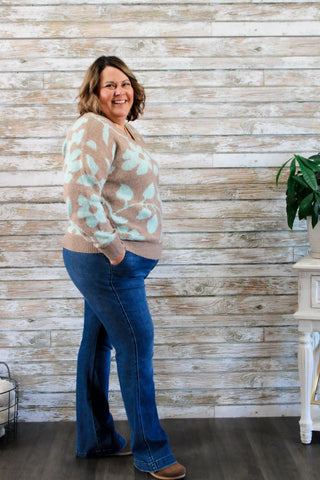 Petal Whisper Sweater - Trudy's Trendy Boutique