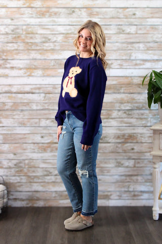 Teddy Luxe Sweater - Trudy's Trendy Boutique