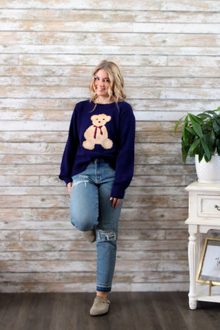 Teddy Luxe Sweater - Trudy's Trendy Boutique