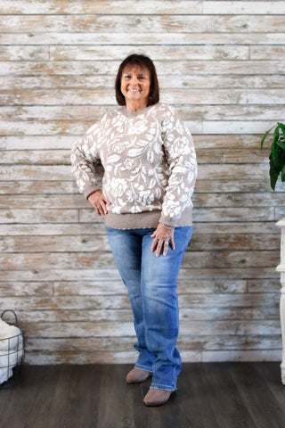 Garden Muse Sweater - Trudy's Trendy Boutique