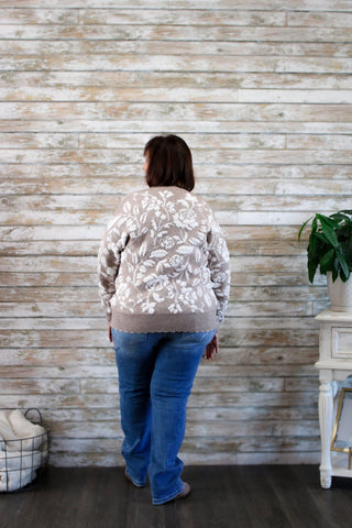 Garden Muse Sweater - Trudy's Trendy Boutique