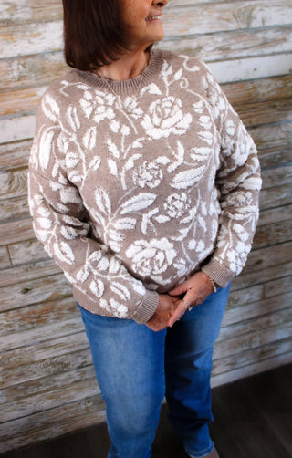 Garden Muse Sweater - Trudy's Trendy Boutique