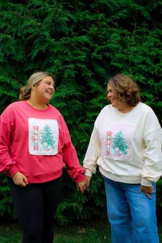 Merry Stitch Christmas Sweatshirt - Trudy's Trendy Boutique