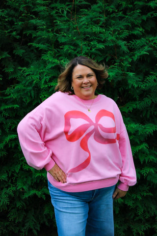 Ribbon Reverie Pullover - Trudy's Trendy Boutique