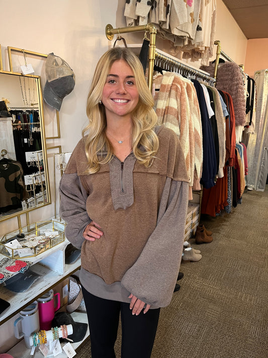 Vintage Days Half Zip