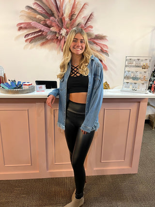 Seamless Criss-Cross Bralette