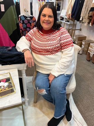 Be Exceptional Sweater/Curvy - Trudy's Trendy Boutique