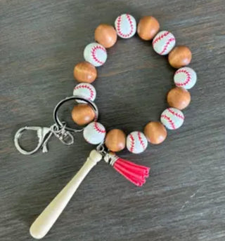 Baseball Key Rings - Trudy's Trendy Boutique