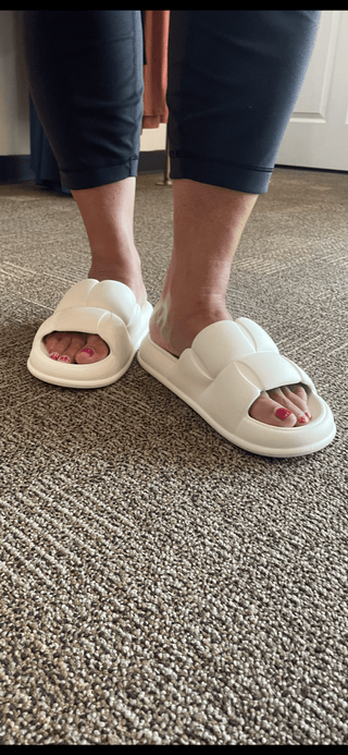 Chunky Weaved Cloud Slippers - Trudy's Trendy Boutique