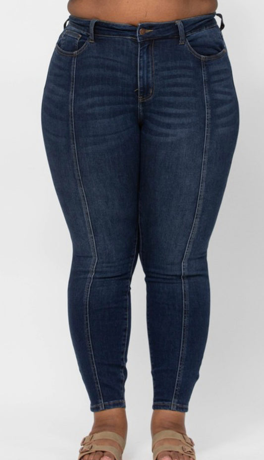 Judy Blue Mid Seam Stitch Skinny/Curvy