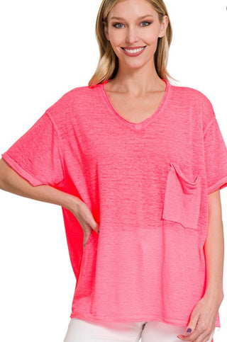 My Flow Scoop Neck Top - Trudy's Trendy Boutique