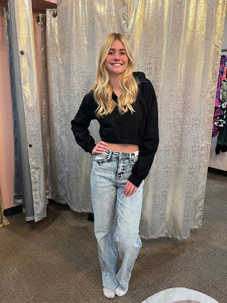 Living the Cozy Life Half Zip - Trudy's Trendy Boutique