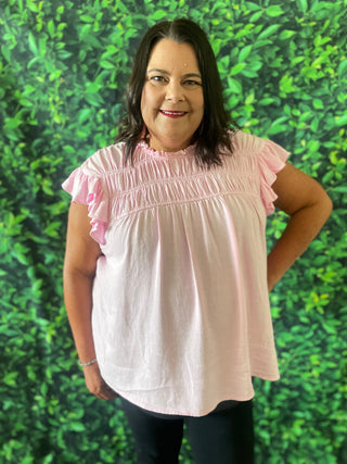 Bittersweet Smocked Top