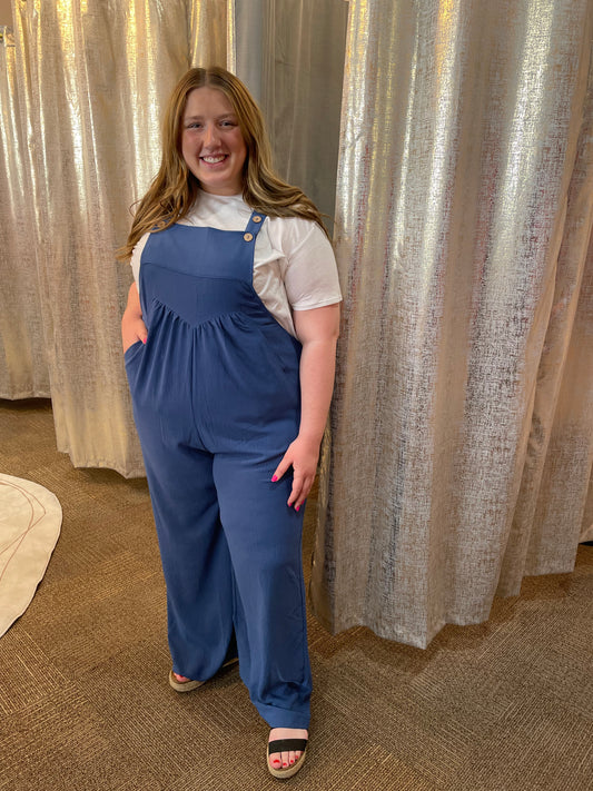 Jump In Jumpsuit-Denim