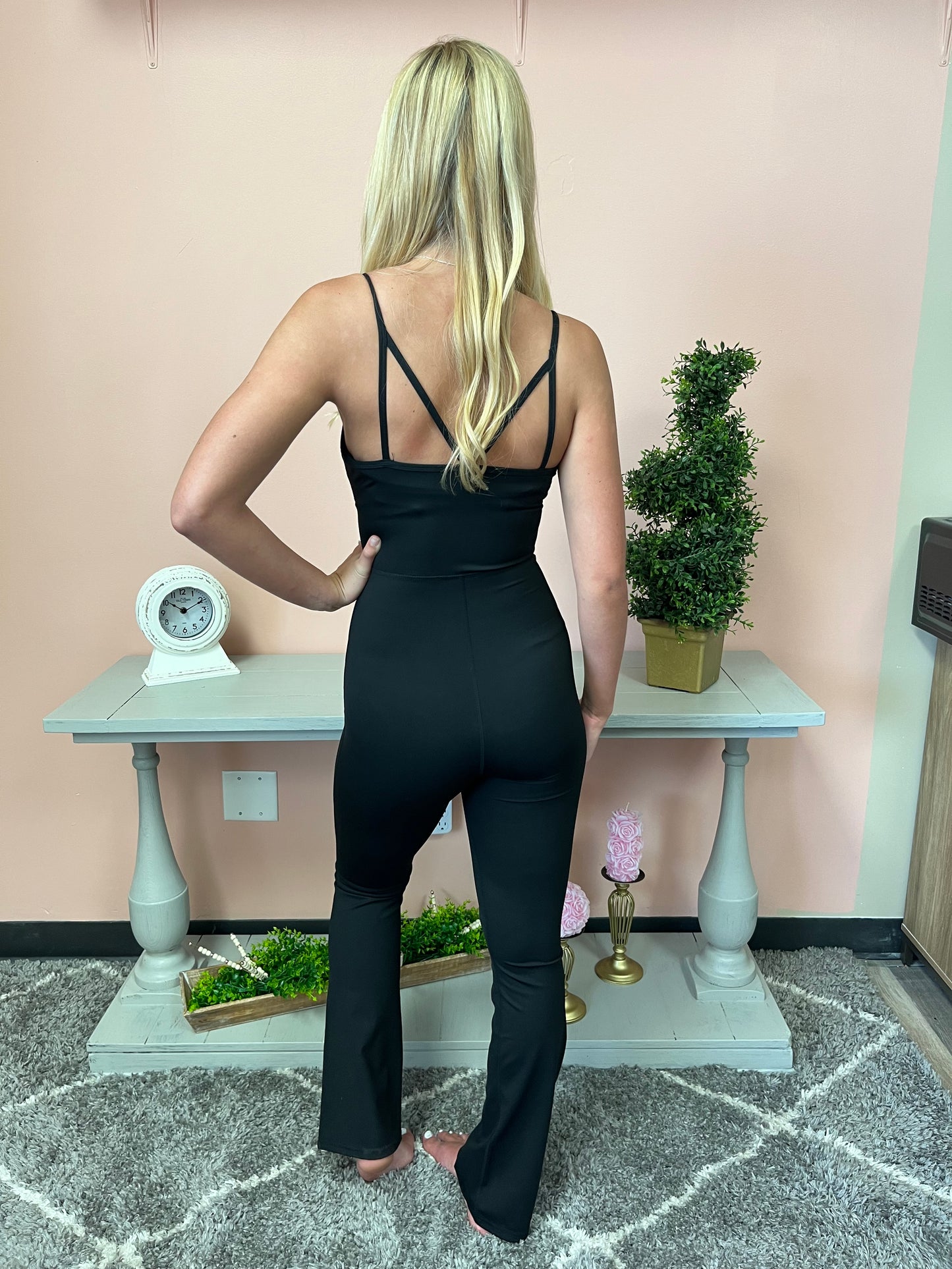 Active Flare Cami Jumpsuit