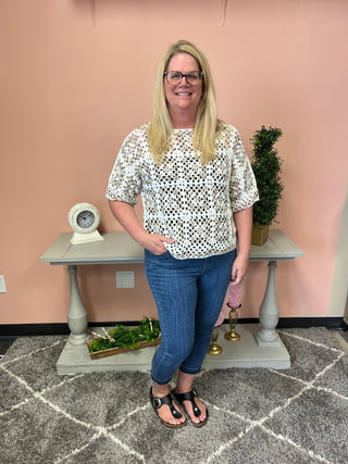 Judy Blue HW Pull On Capri - Trudy's Trendy Boutique