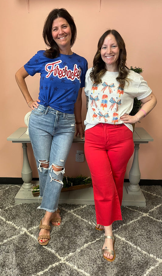 Firecracker Star Tee