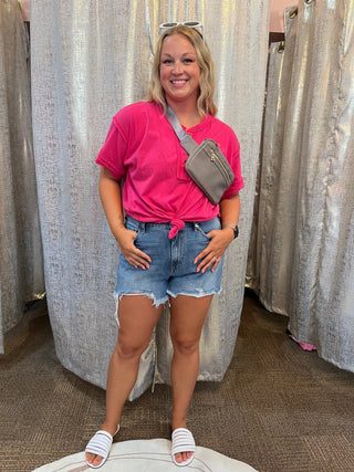 Leather Belt Bag - Trudy's Trendy Boutique