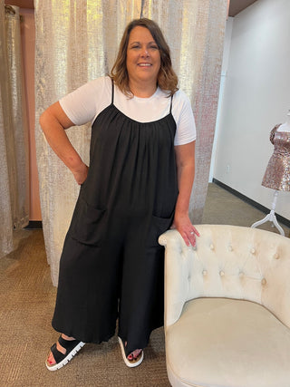 No Stress Jumpsuit - Trudy's Trendy Boutique