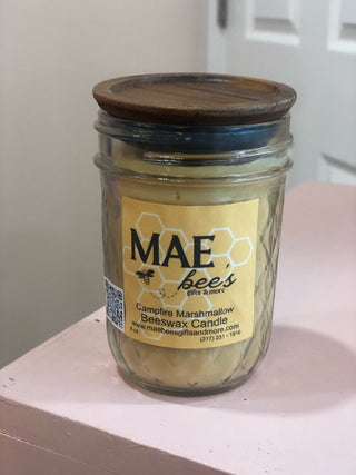 Beeswax Candle 8oz jar