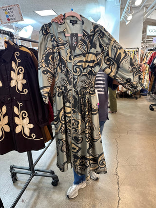 Valetta Printed Zip Dress