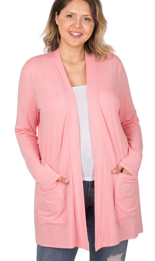 Tickle Me Pink Cardigan - Trudy's Trendy Boutique