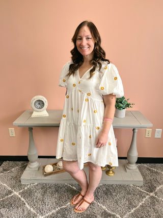 Dancing Around Daisy Romper
