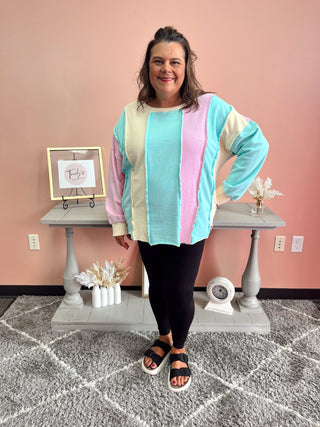 As Easy As Can Be Sweatshirt - Trudy's Trendy Boutique