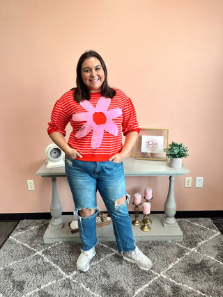 Passion To Petals Top - Trudy's Trendy Boutique