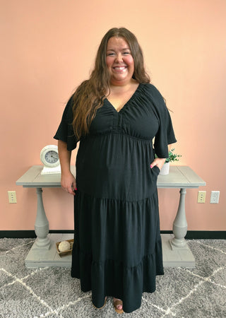 Old World Charm Dress/Curvy