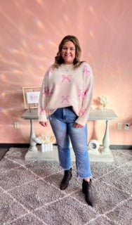 Captivate the Bow Sweater