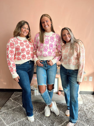 Graceful Love Sweater - Trudy's Trendy Boutique