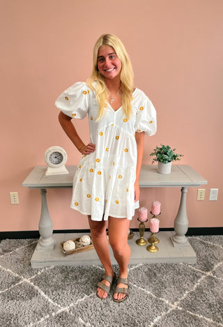 Dancing Around Daisy Romper