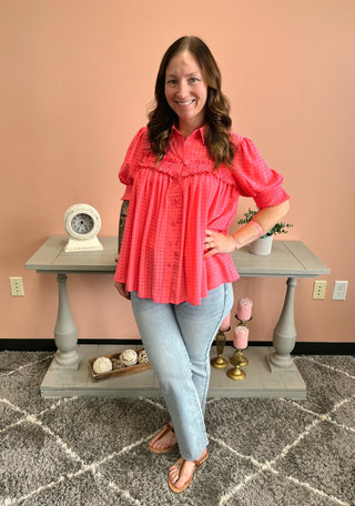 Simply Charmed Puff Sleeve Top