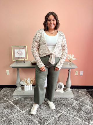 Fun & Fierce Tie Cardigan - Trudy's Trendy Boutique