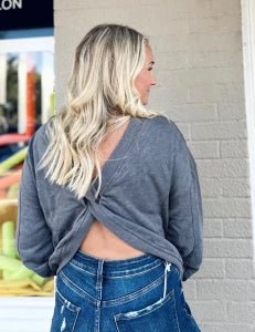 Felicia Cross Back Top - Trudy's Trendy Boutique