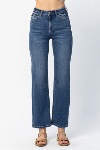 Judy Blue High Waist Straight Dad Fit - Trudy's Trendy Boutique