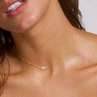 ChanSutt Dainty Cross Necklace - Trudy's Trendy Boutique