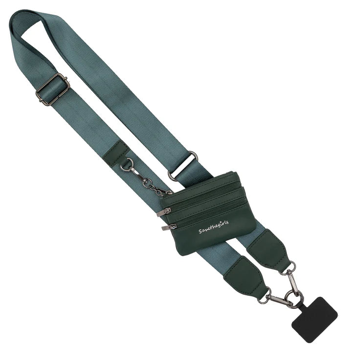 Clip and Go Strap with Pouch-Solid