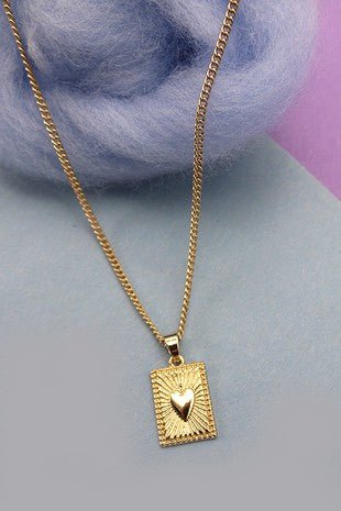 Valentine's Gift Heart Charm Necklace