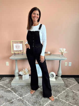 Judy Blue Retro Flare Overalls - Trudy's Trendy Boutique