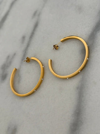 ChanSutt Kylie Hoops - Trudy's Trendy Boutique