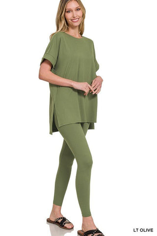 Lounge  Around Set/Light Olive