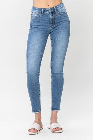 Judy Blue Mid-Rise Vintage Skinny