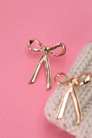 Bow Moveable Stud earrings