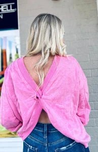 Felicia Cross Back Top - Trudy's Trendy Boutique