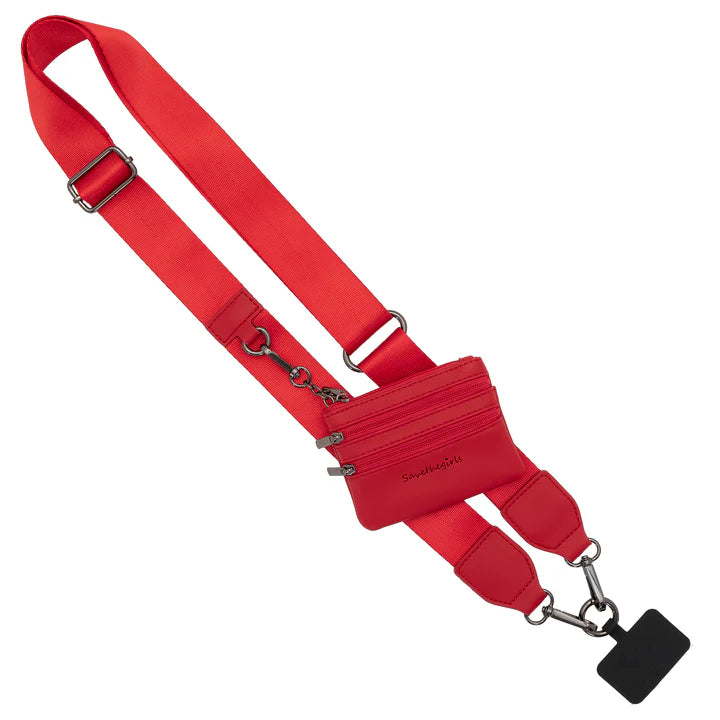 Clip and Go Strap with Pouch-Solid