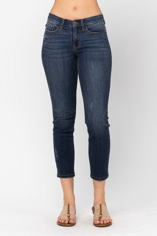 Judy Blue Mid Rise Relaxed Fit/Short