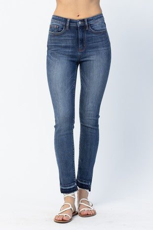 Judy Blue High Waist Skinny Side Slit