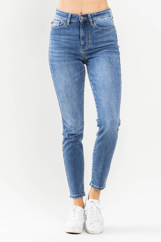 Judy Blue Thermal High Waist Skinny Jean